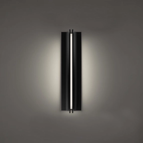 Strait LED Outdoor Wall Sconce BlackOutdoor wall sconces with motion sensor