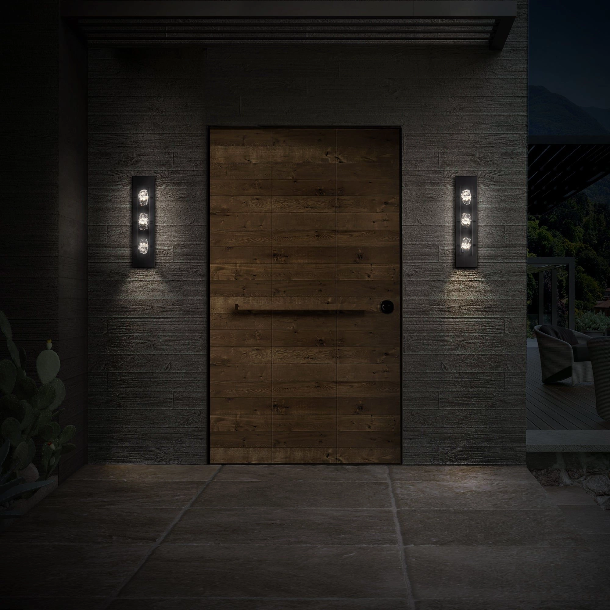 Strata 22" LED Outdoor Wall Sconce
