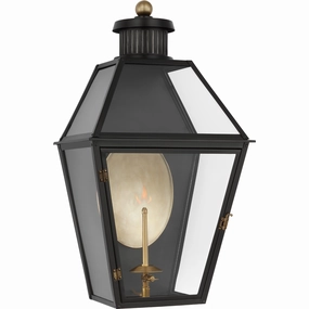 Stratford Medium 3/4 Gas Wall LanternWeatherproof outdoor lighting