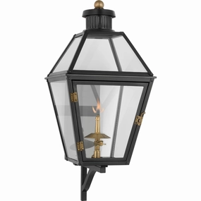 Stratford Small Bracketed Gas Wall LanternWeatherproof outdoor lighting