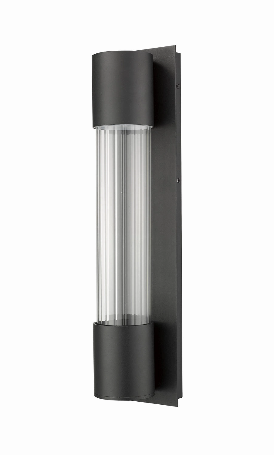 Striate LED Outdoor Wall Mount Black