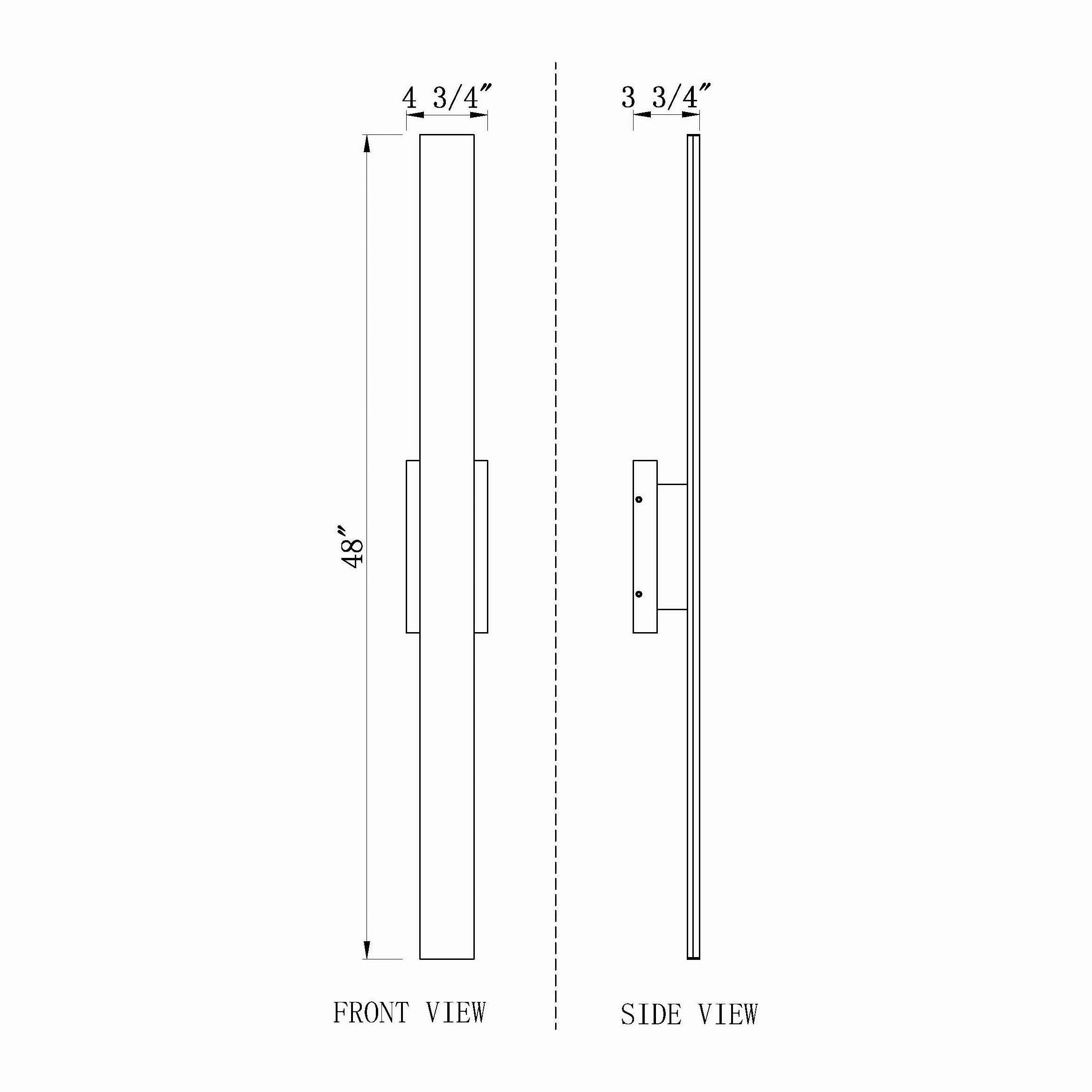 Stylet 4-Light Outdoor Wall Light