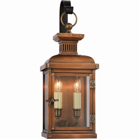 Suffork Small Scroll Arm LanternWeatherproof outdoor lighting