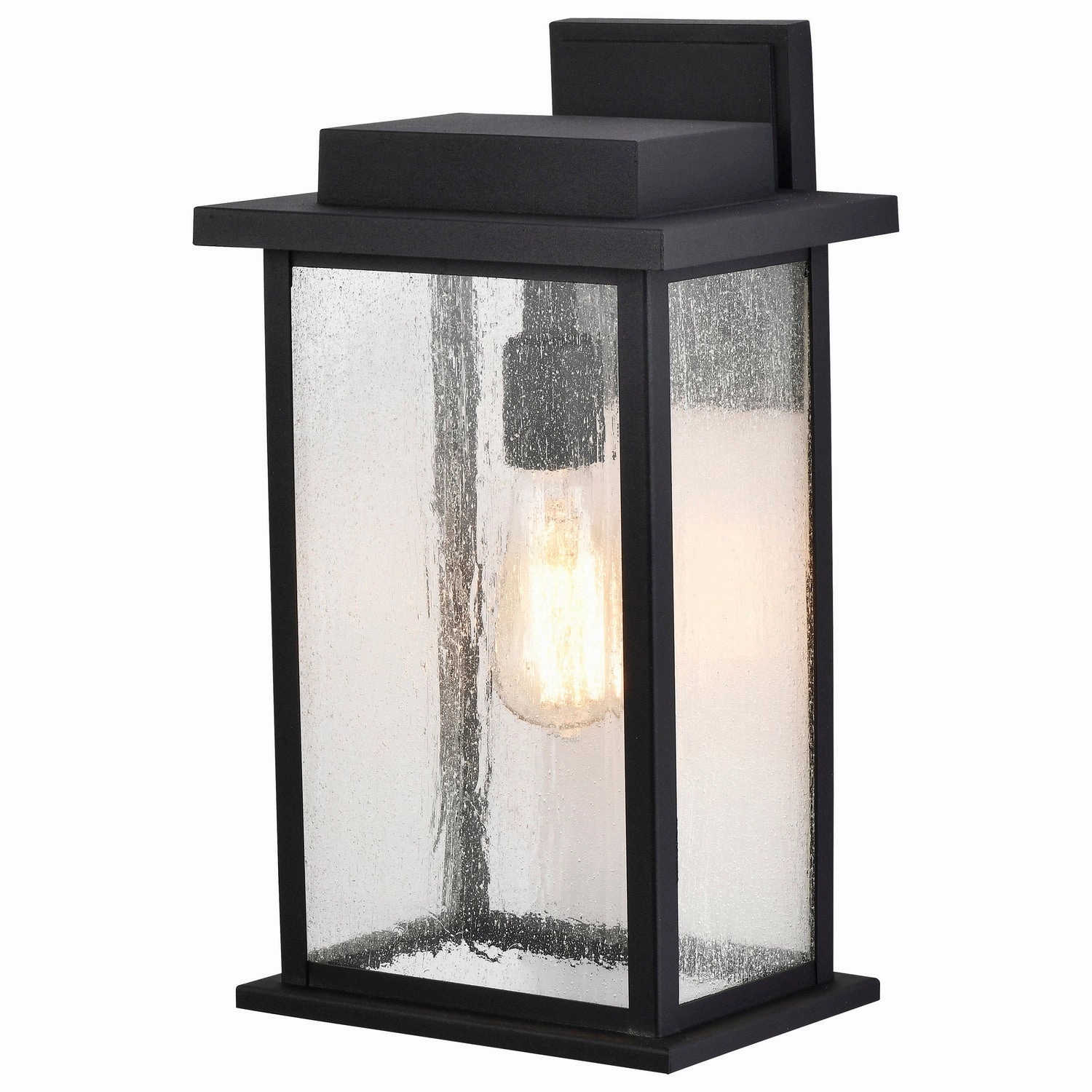 Sullivan One Light Wall Lantern Matte Black