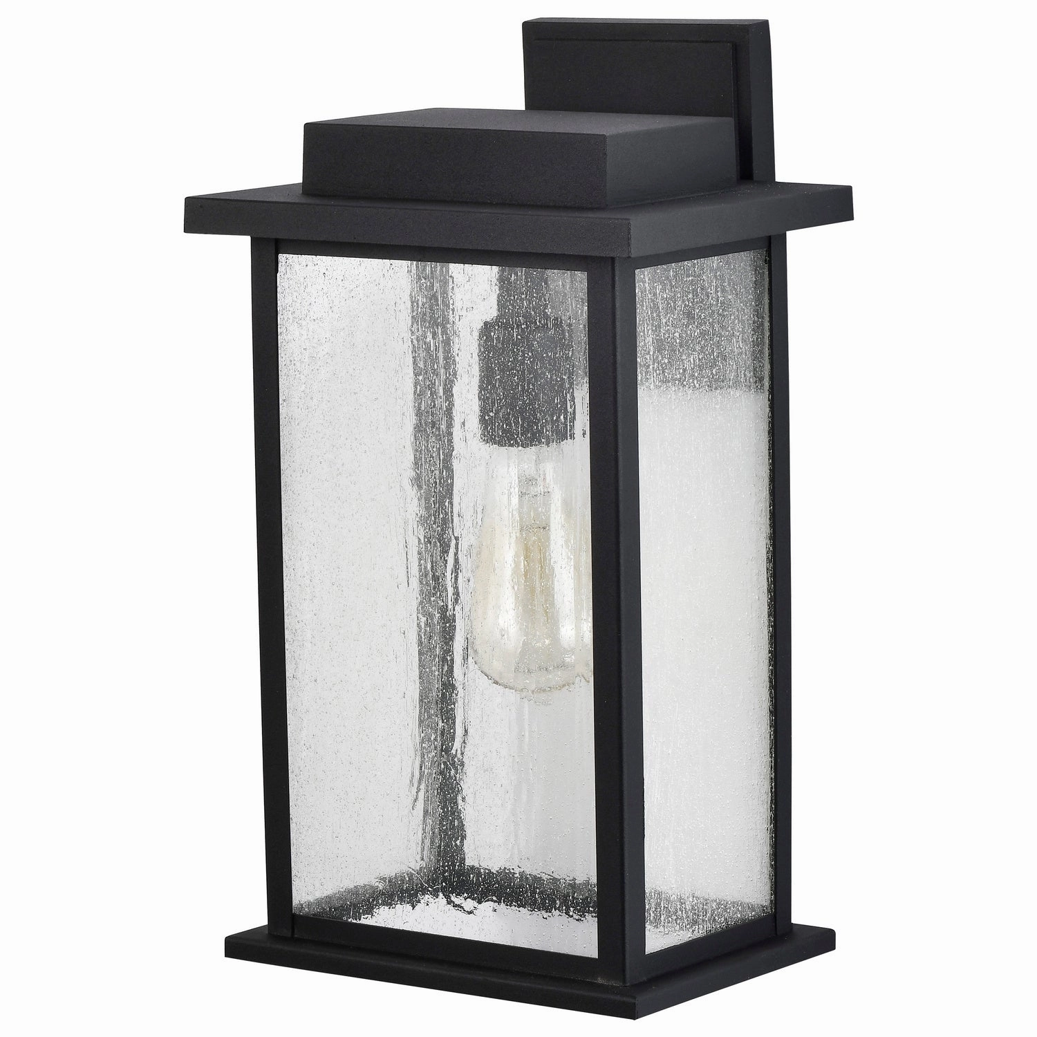 Sullivan One Light Wall Lantern Matte BlackOutdoor wall sconces with motion sensor