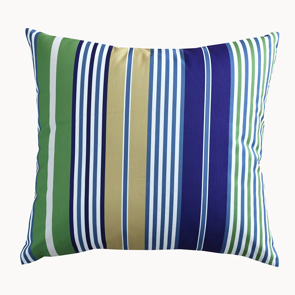 Summer Breeze Outdoor Decorative Accent Cushion - Blue Stripesoutdoor patio furniture set