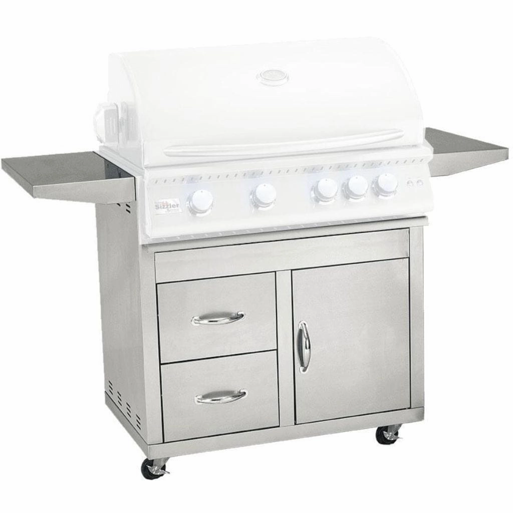 Summerset 32" Door & 2-Drawer Combo Grill Cart CART-SZR32-DCStainless steel BBQ tool set