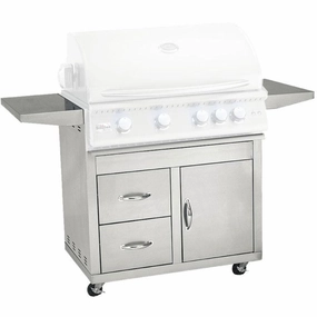 Summerset 32" Door & 2-Drawer Combo Grill Cart CART-SZR32-DCStainless steel BBQ tool set
