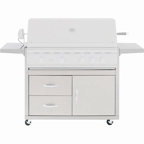 Summerset 38" Fully Assembled Door & Drawer Combo Grill Cart CART-TRL40-DCStainless steel BBQ tool set