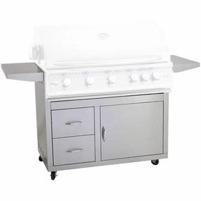Summerset 40" Door & 2-Drawer Combo Grill Cart CART-SZR40-DCStainless steel BBQ tool set