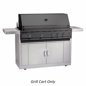 Summerset 44-inch Fully Assembled Door & 2-Drawer Combo Grill Cart for TRL Series CART-TRL44-DCStainless steel BBQ tool set