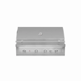 Summerset Quest Series 42" Built-In Gas Grill QTS42 stainless steel BBQ grill with side table