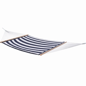 Sunbrella Quilted Spreader Bar Hammock - Harbour lightweight portable hammock for camping