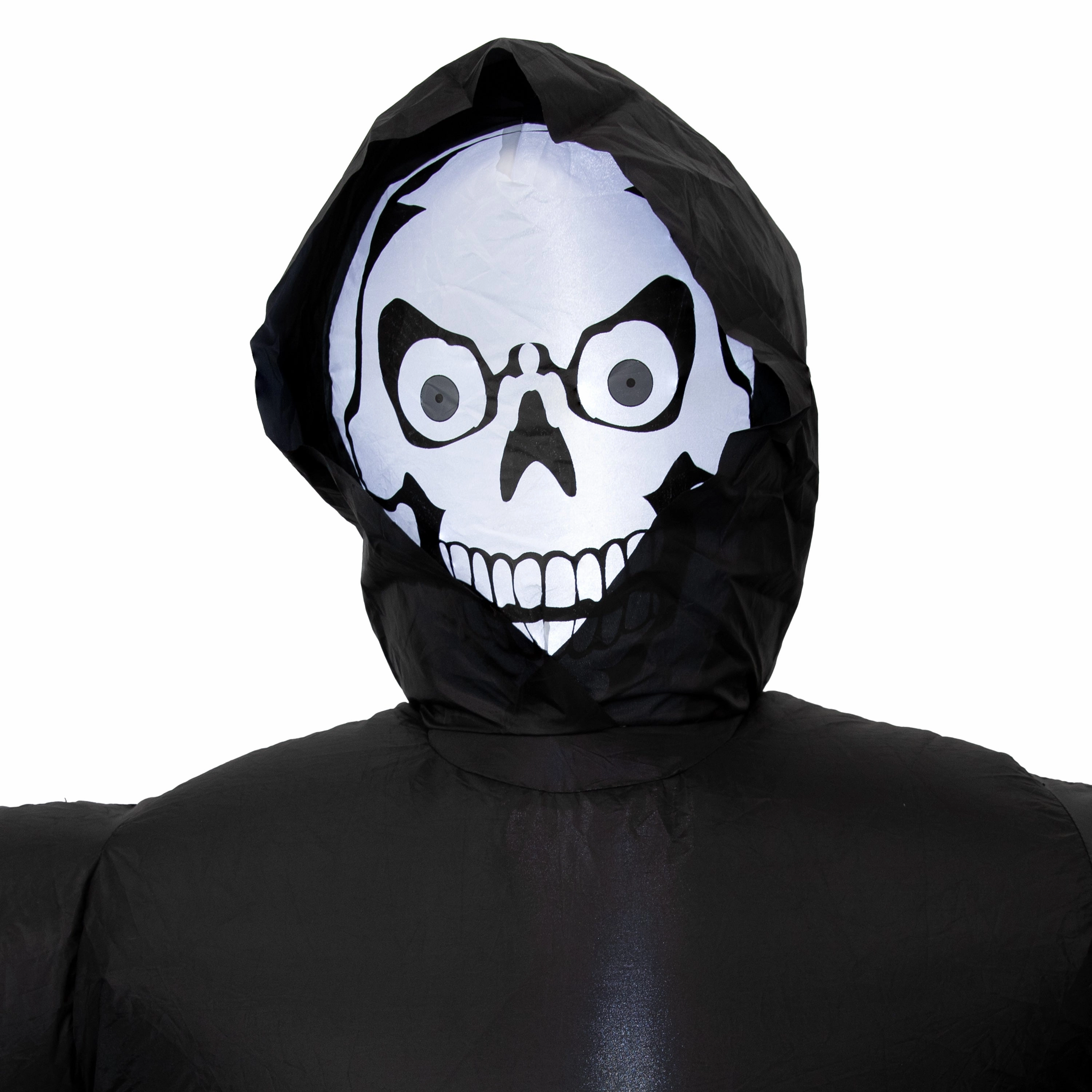 Sunnydaze 7 Grisly Grim Reaper Inflatable Halloween Decoration