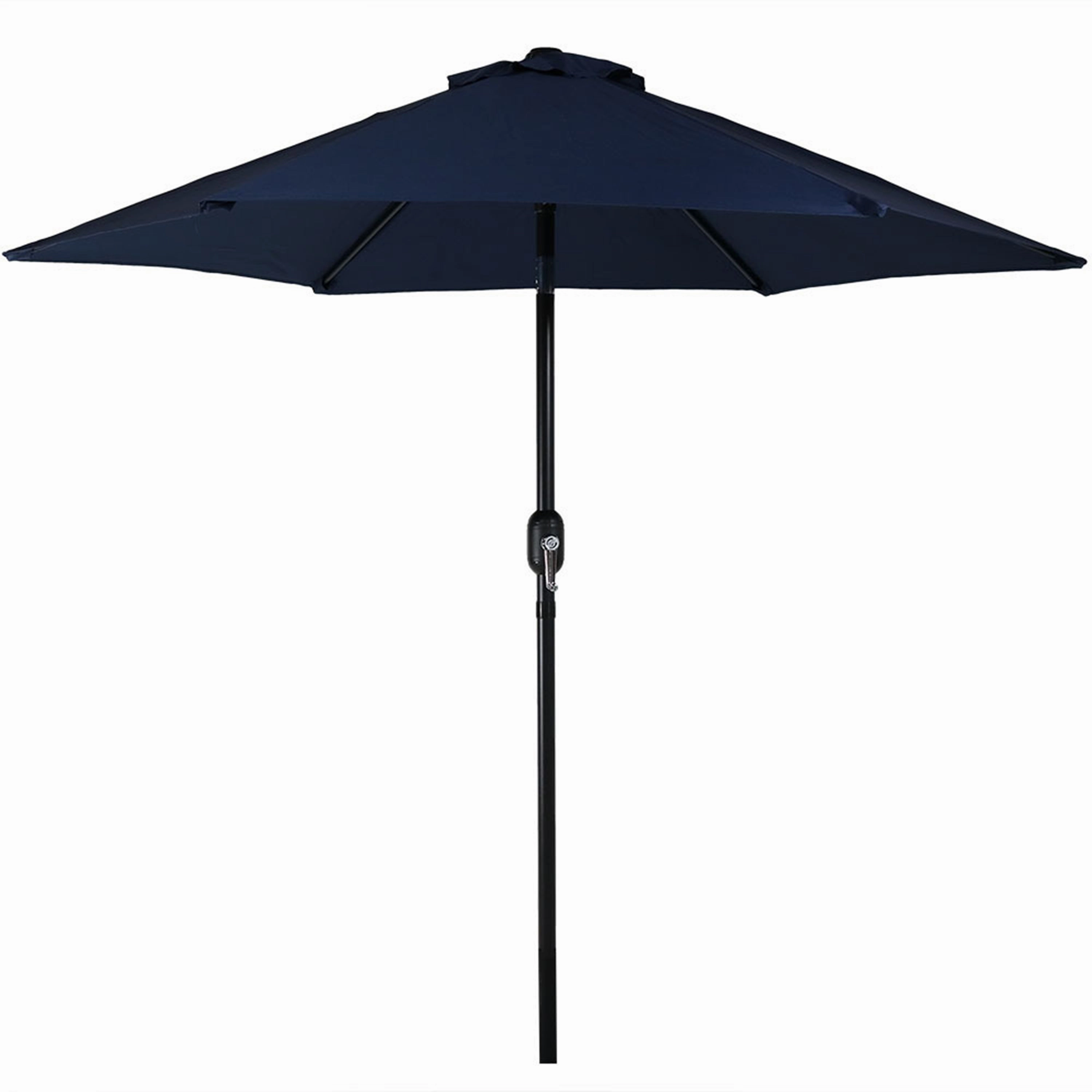 Sunnydaze Aluminum 7.5' Outdoor Patio Umbrella with Tilt and Crank