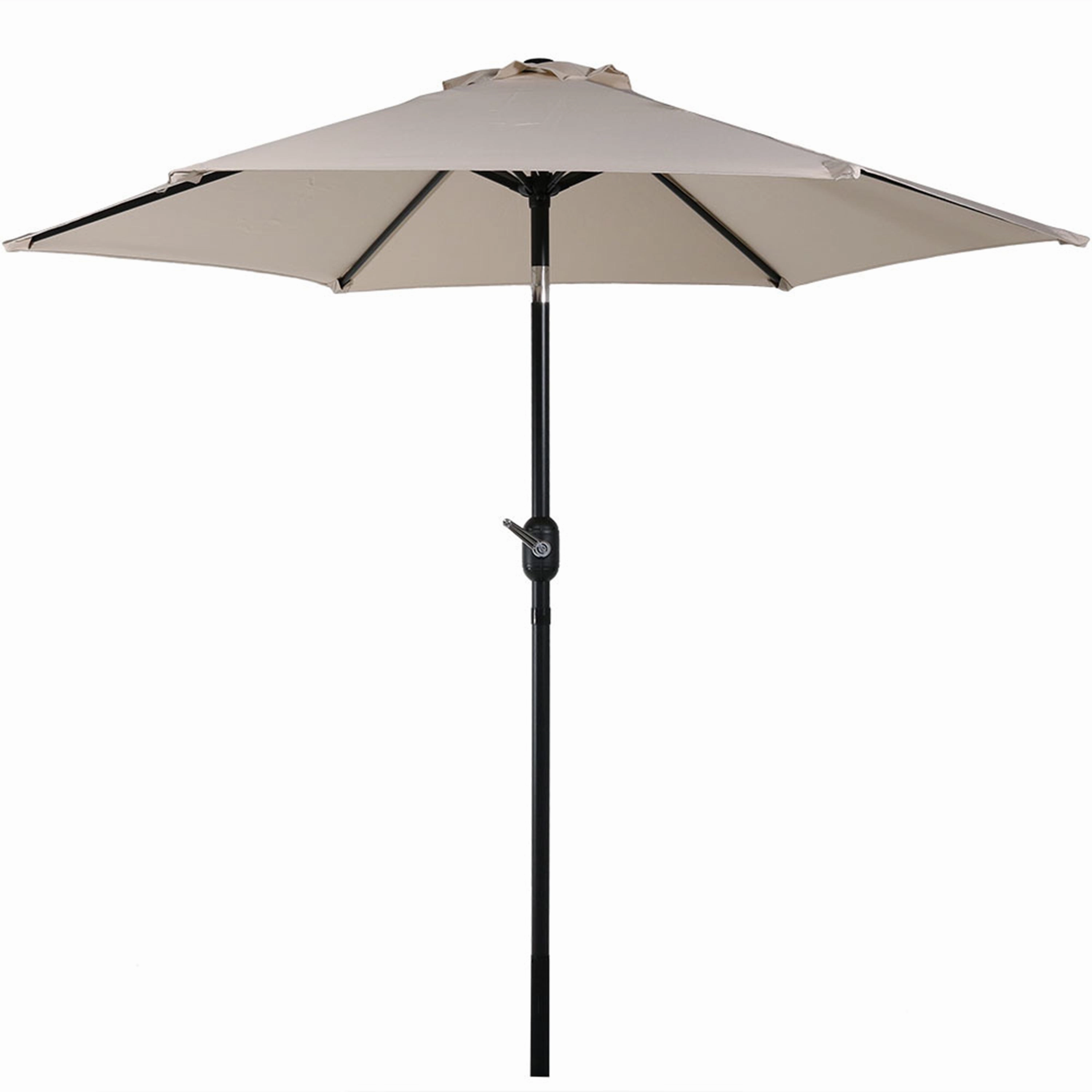 Sunnydaze Aluminum 7.5' Outdoor Patio Umbrella with Tilt and Crankoutdoor patio furniture set