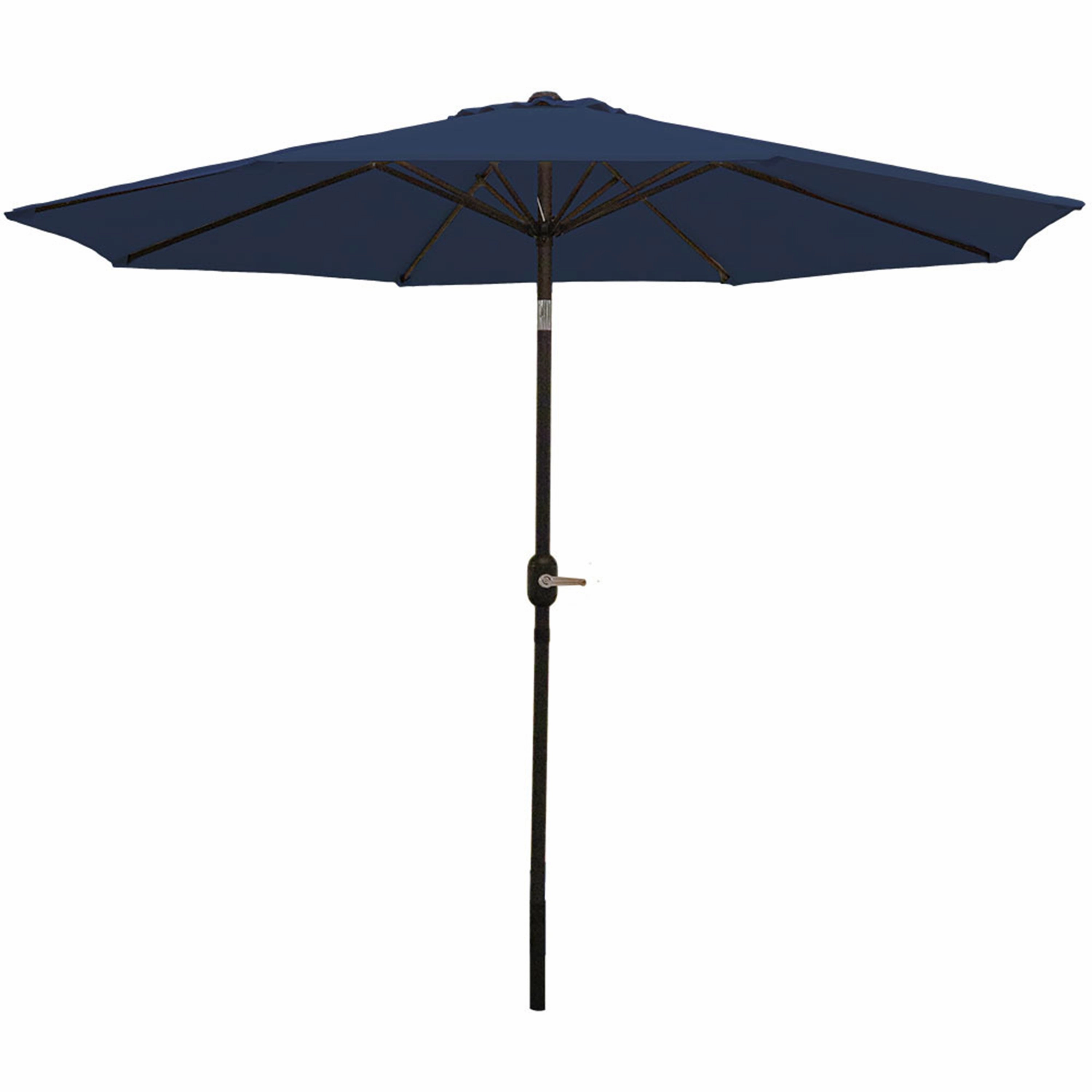 Sunnydaze Aluminum 9' Outdoor Patio Umbrella with Tilt and Crank