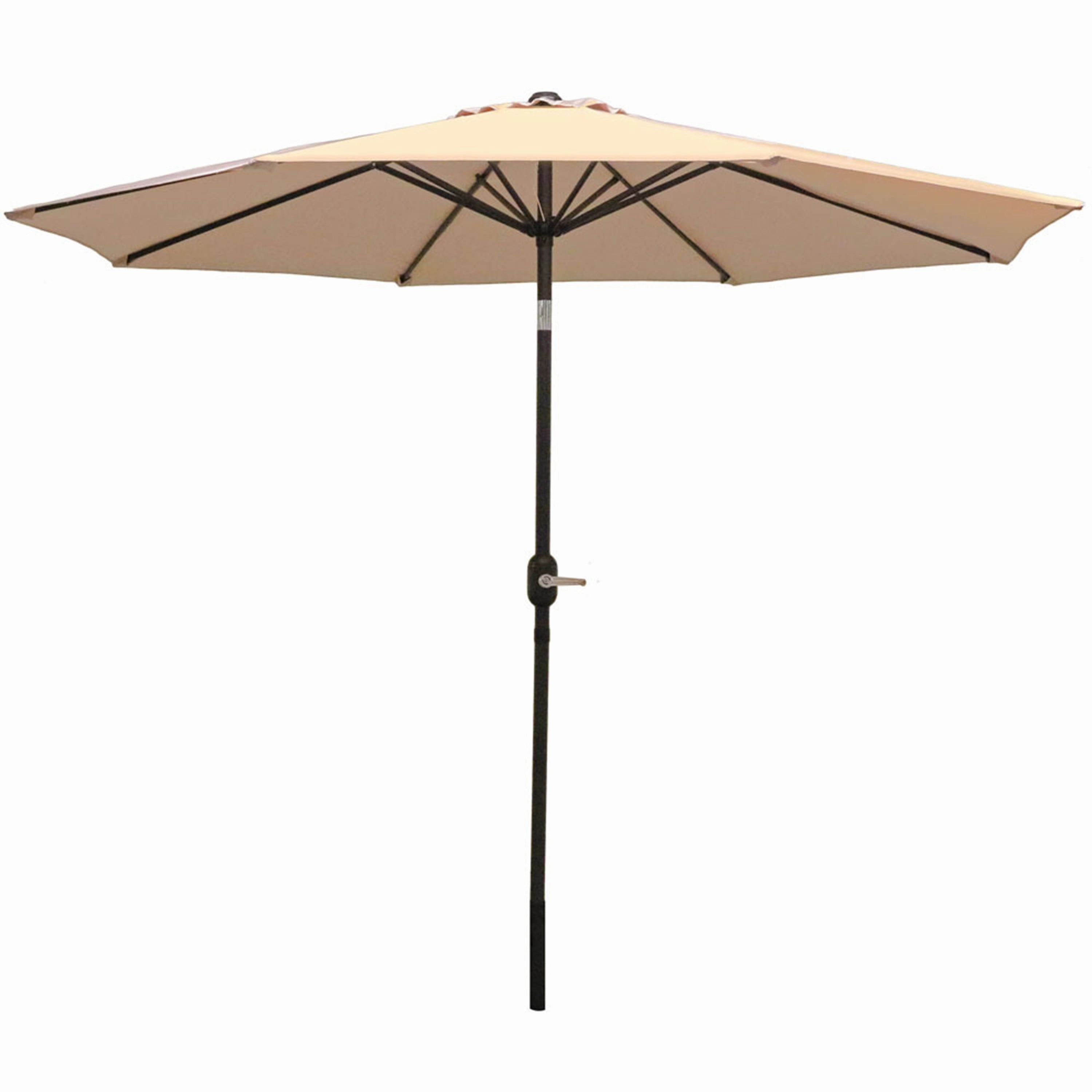 Sunnydaze Aluminum 9' Outdoor Patio Umbrella with Tilt and Crankadjustable height outdoor parasol