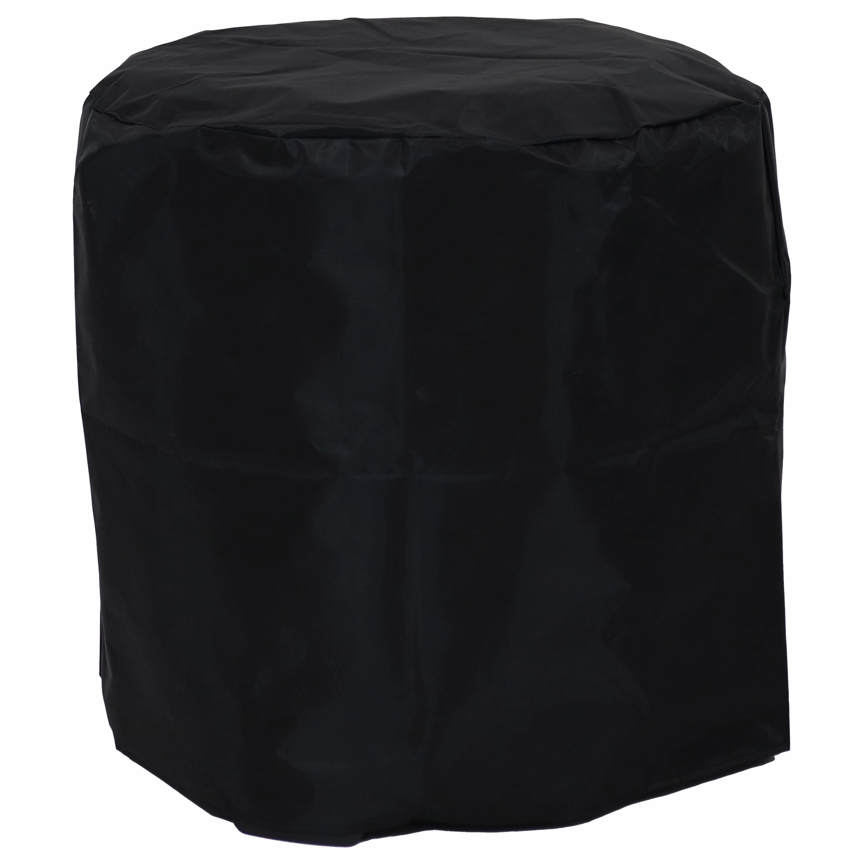 Sunnydaze Arrow Motif Black Steel Smokeless Fire Pit and Cover - 21" H