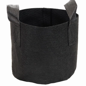 Sunnydaze Black Garden Grow Bags for Vegetables with Carrying Handles decorative outdoor planter box designs
