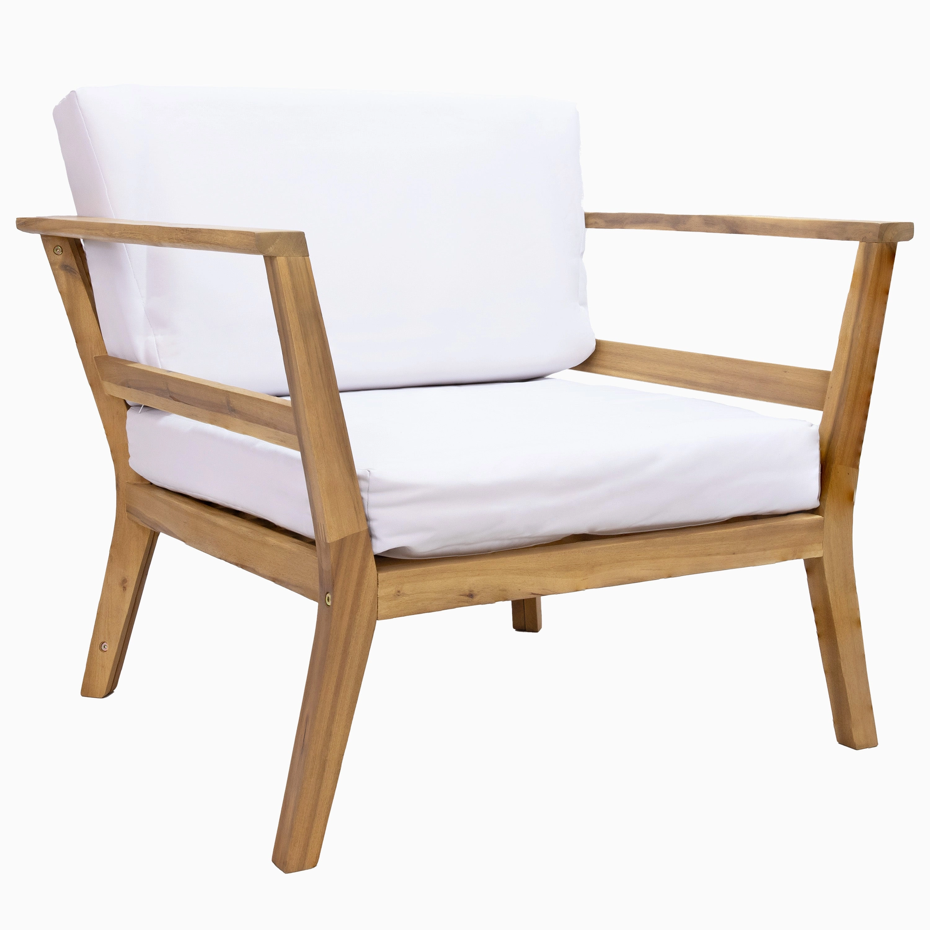 Sunnydaze Bodie 4-Piece Patio Furniture Set - Outdoor Patio Conversation Set