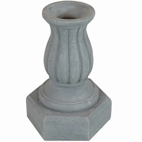 Sunnydaze Contemporary Pillar Indoor/Outdoor Gazing Globe Stand - Travertine Sunnydaze Contemporary Pillar Indoor/Outdoor Gazing Globe Stand - Travertineoutdoor garden decorative ornaments