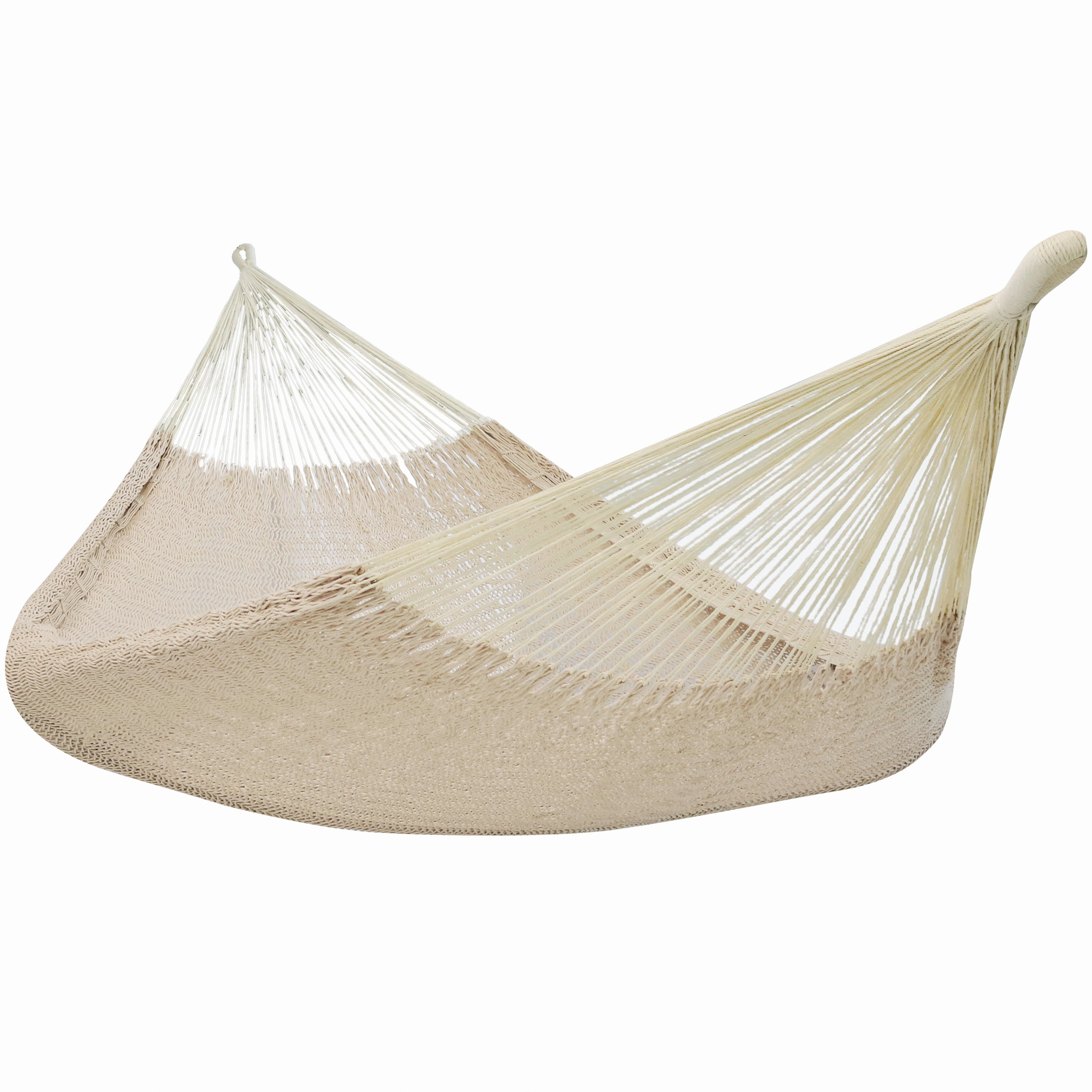Sunnydaze Family Size Handwoven Thick Cord Mayan Hammock