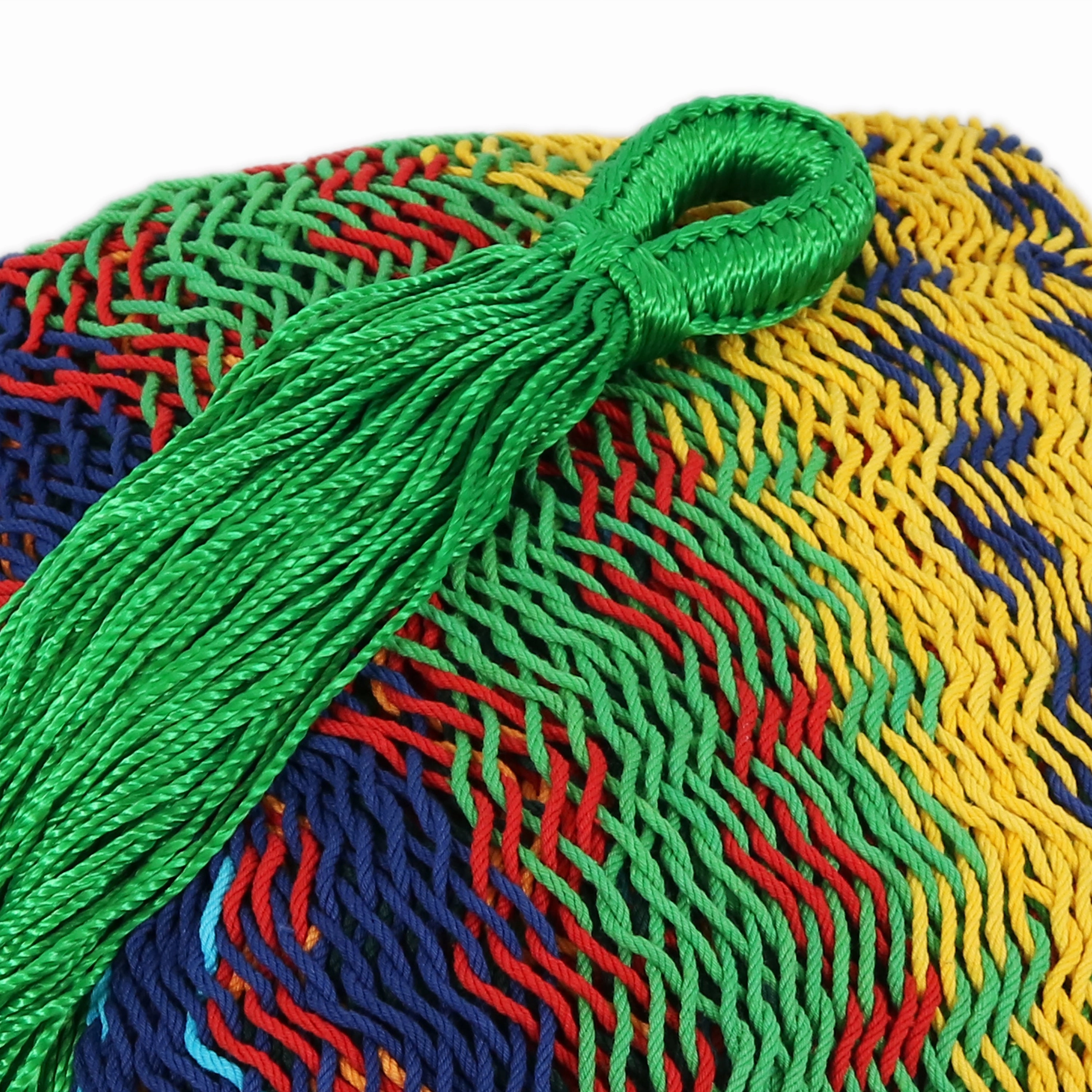 Sunnydaze Family Size Handwoven Thick Cord Mayan Hammock