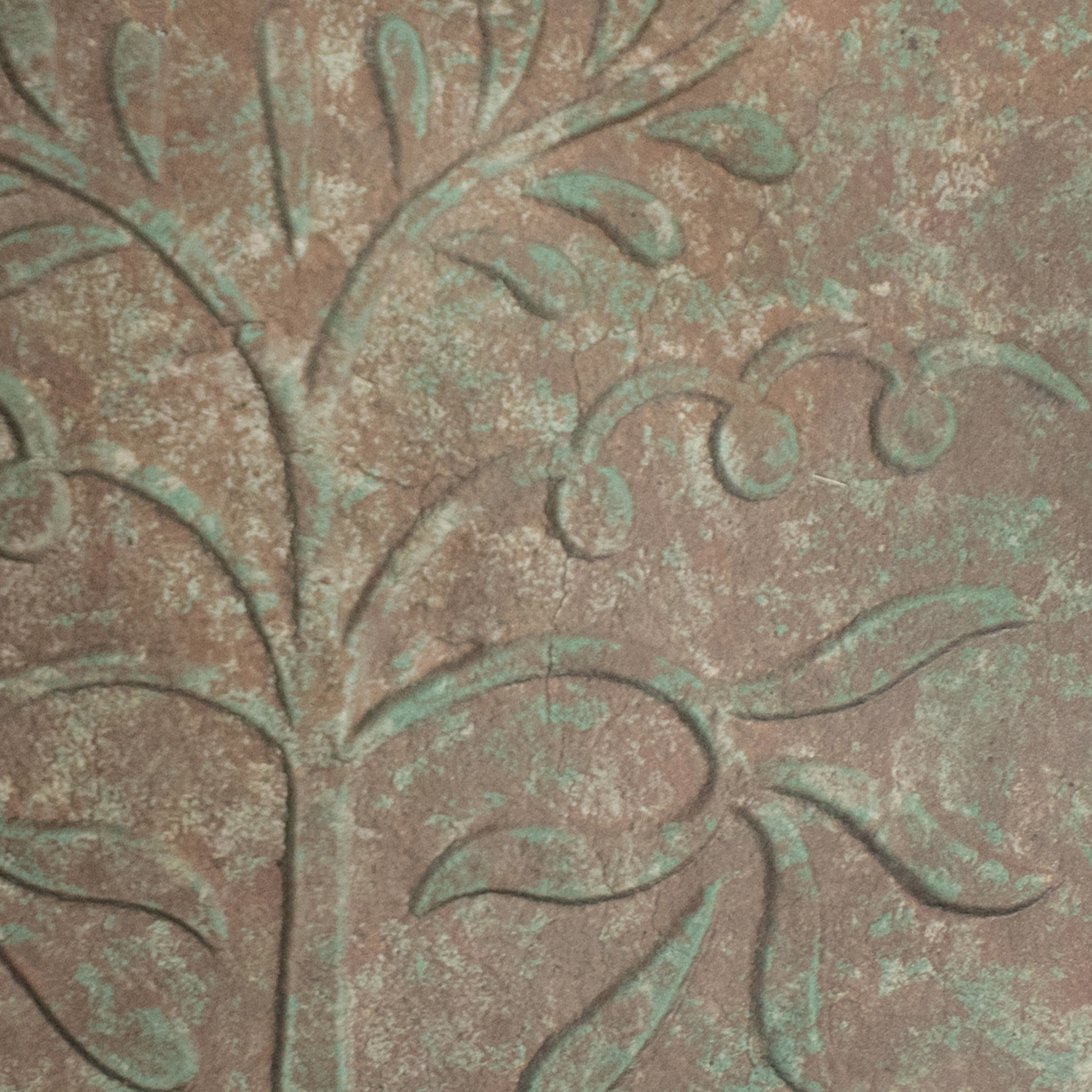 Sunnydaze Ivy and Sage Metal Bird Bath - Rustic Patina - 12.25"