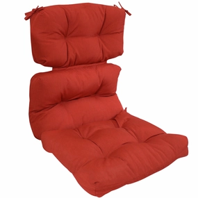 Sunnydaze Olefin Tufted High-Back Patio Chair Cushionoutdoor patio furniture set