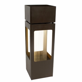 Sunnydaze Serene Showers Outdoor Water Fountain with Lights - 36"outdoor garden water fountain