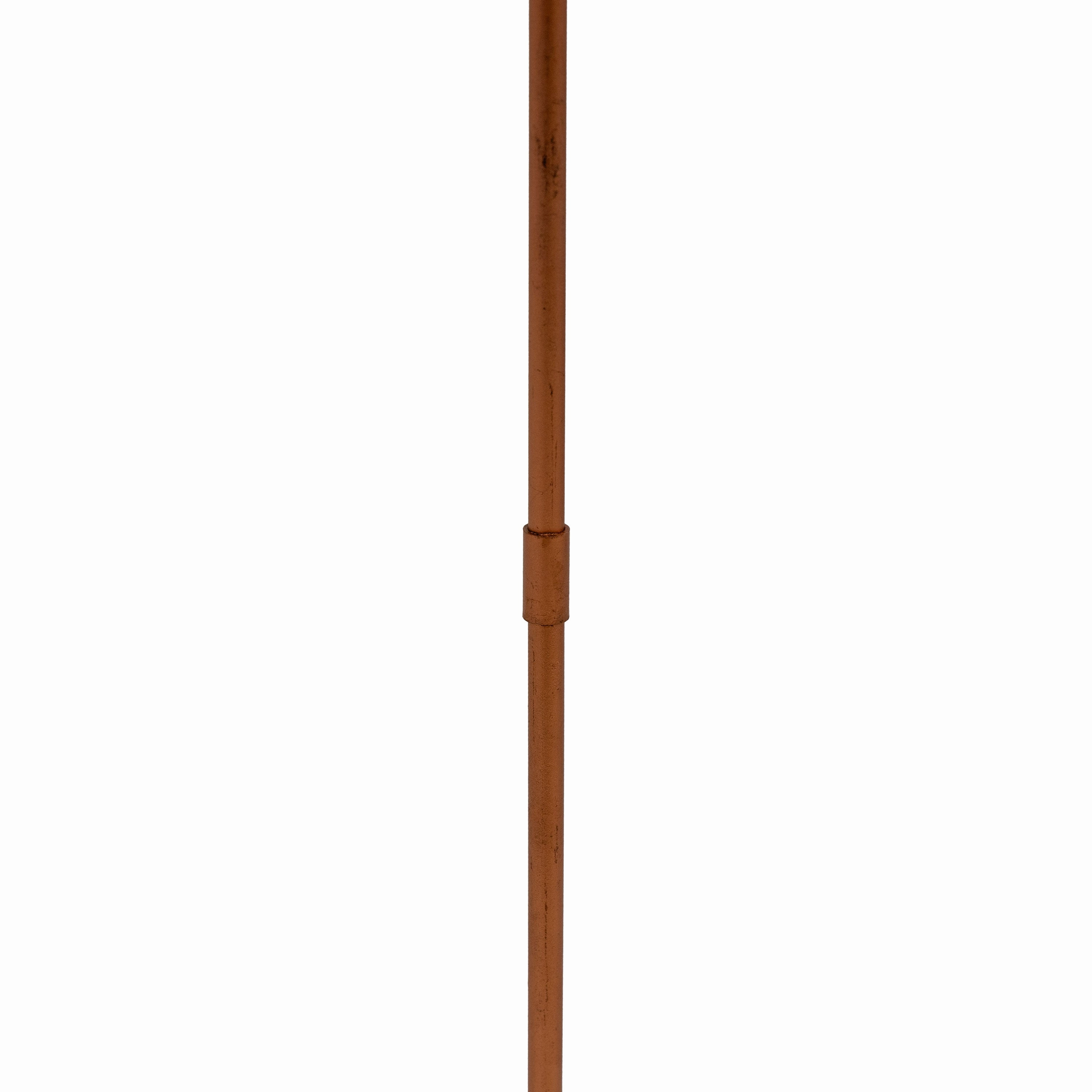 Sunnydaze Staked Copper Bird Bath with UV-Resistant Finish - 34.25" H