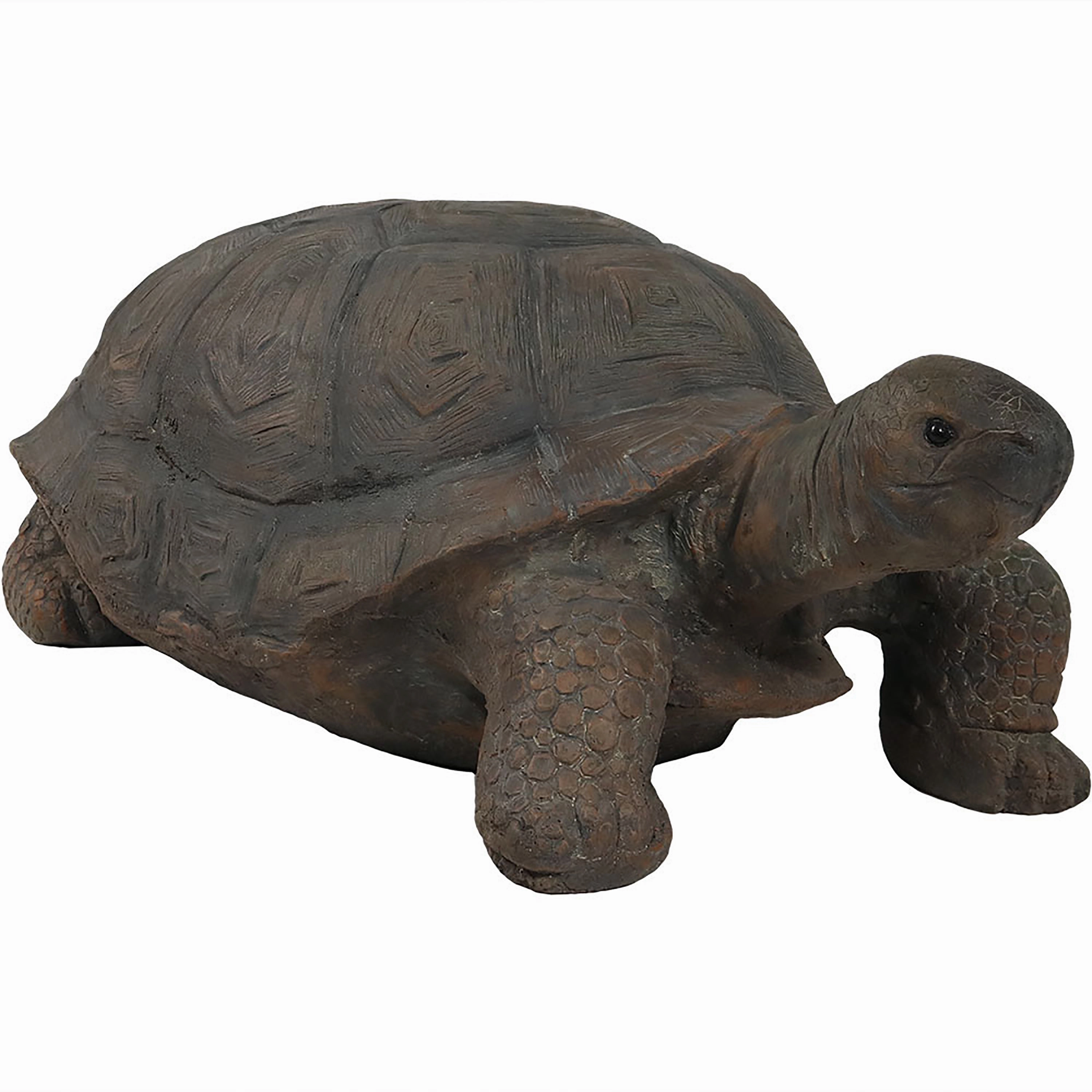 Sunnydaze Todd the Tortoise Indoor/Outdoor Garden Statue - 30"outdoor garden decorative ornaments