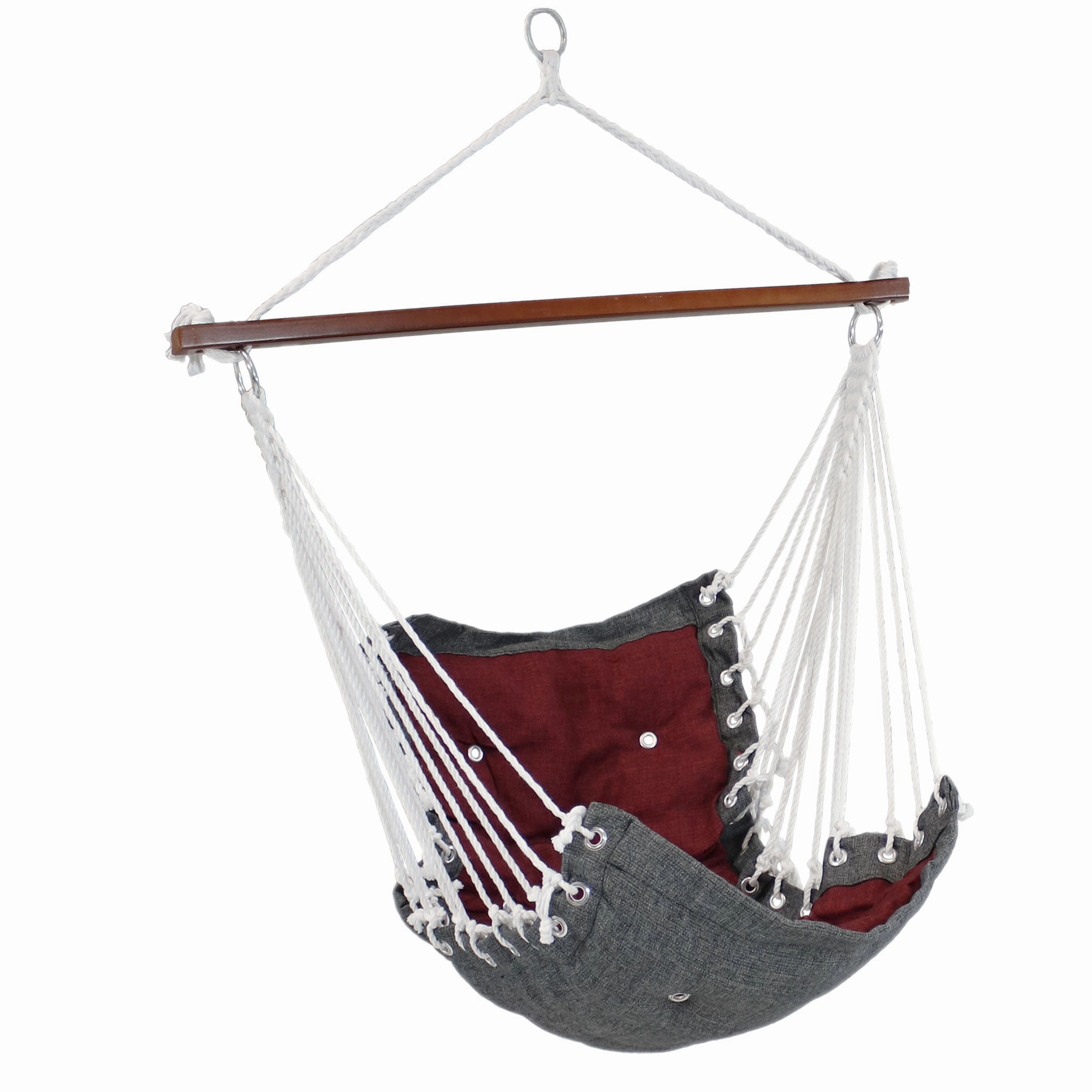 Sunnydaze Tufted Victorian Outdoor Hammock Chair Swing