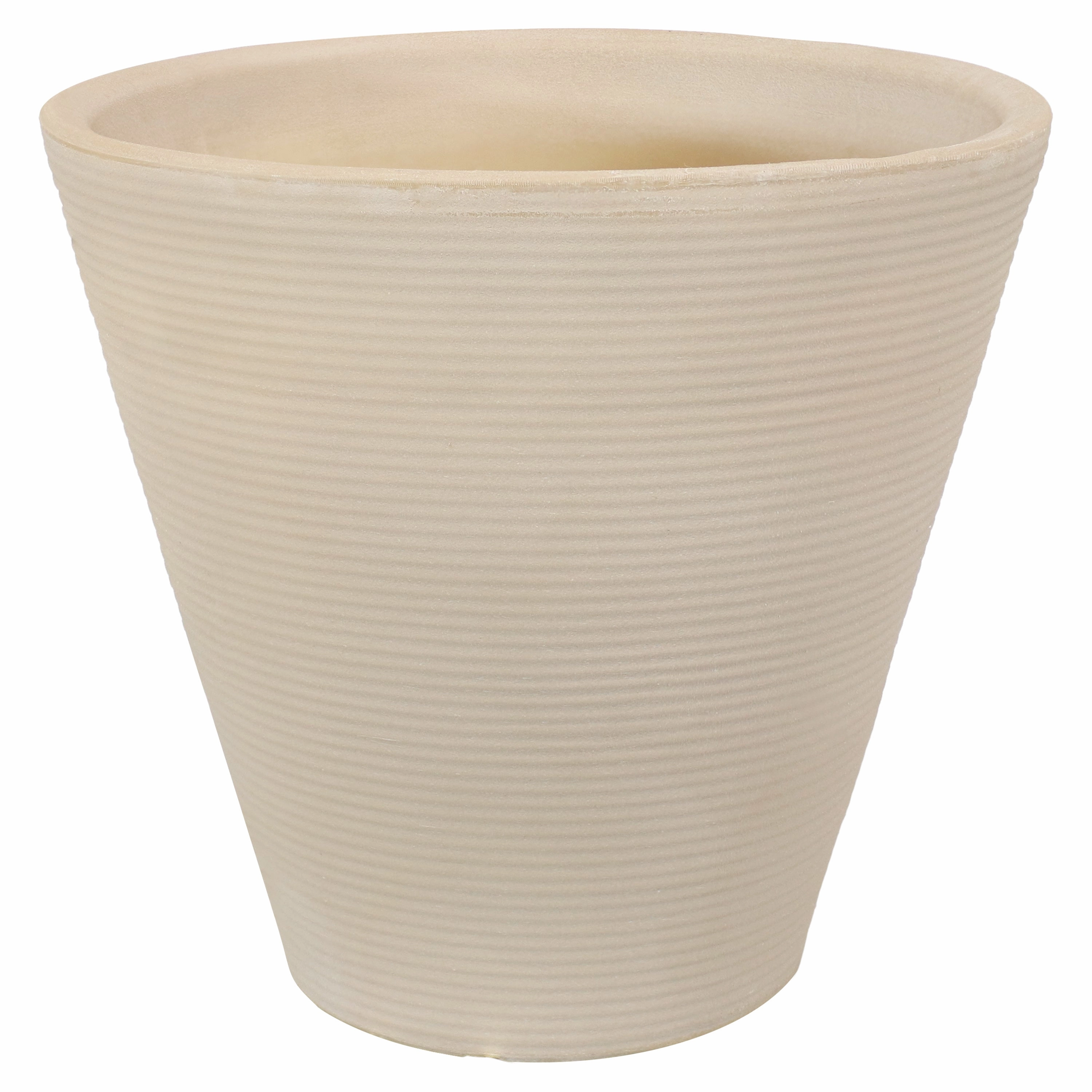 Sunnydaze Walter Outdoor Planter - Antique White - 15.5"
