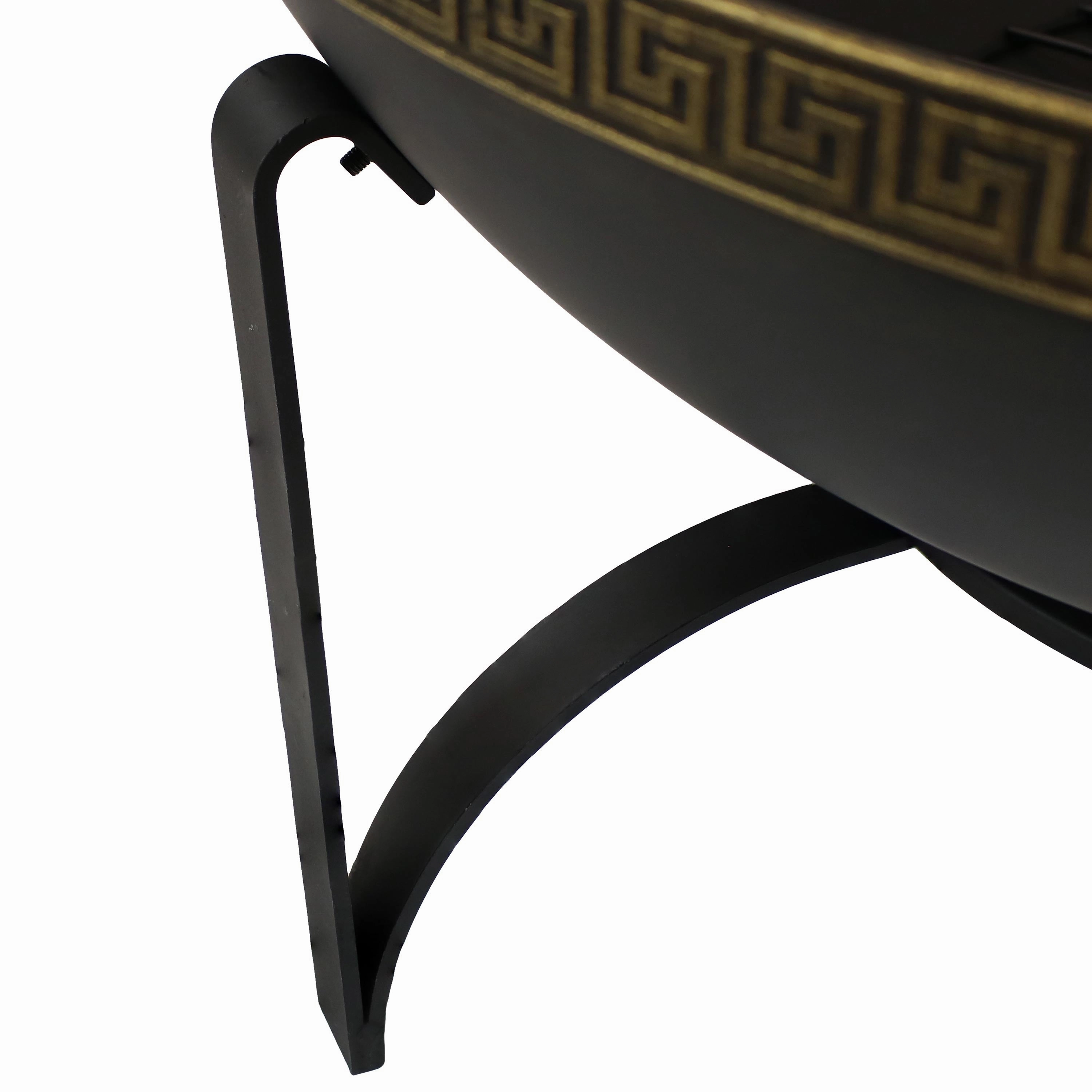 Sunnydaze Wood-Burning Outdoor Fire Pit with Spark Screen - 26"