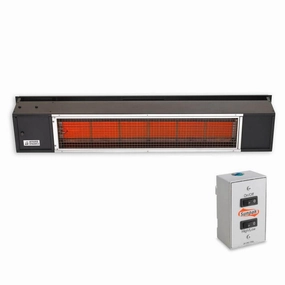 Sunpak Two Stage Hardwired 48-inch 34,000 BTU Outdoor Gas Infrared Heater - S34 TSHweatherproof outdoor heater