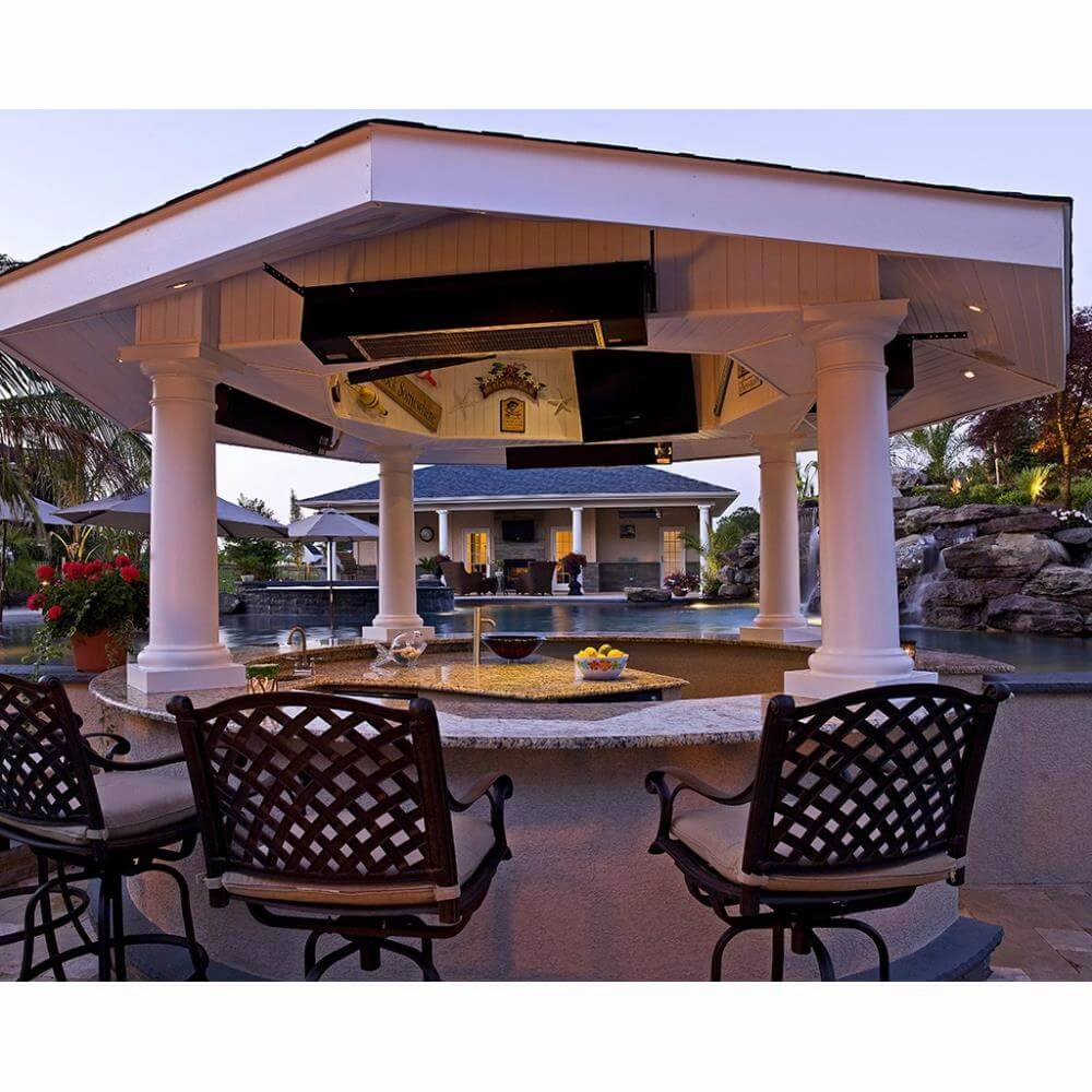 Sunpak Two Stage Hardwired 48-inch 34,000 BTU Outdoor Gas Infrared Heater - S34 TSH