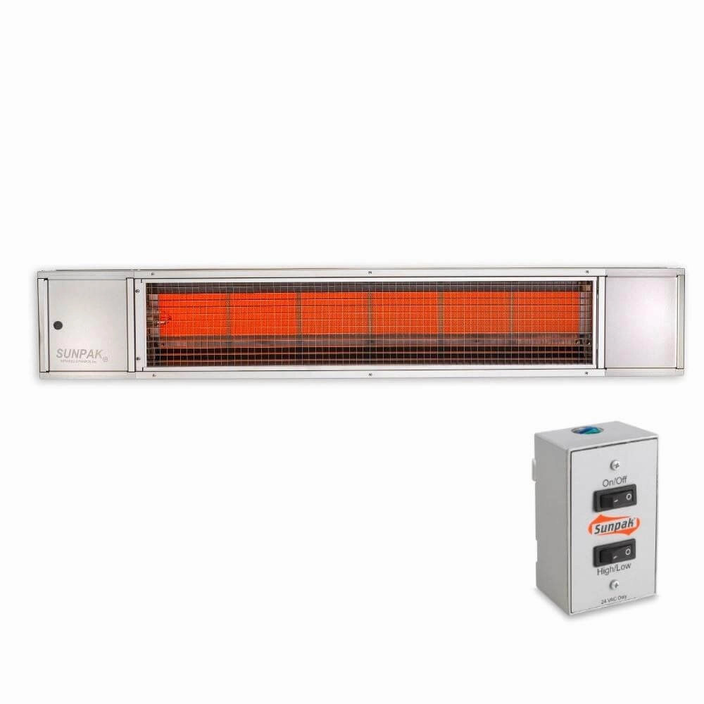 Sunpak Two Stage Hardwired 48-inch 34,000 BTU Outdoor Gas Infrared Heater - S34 TSH