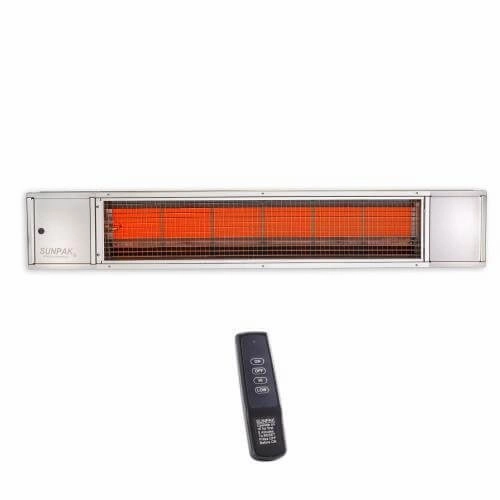 Sunpak Two Stage Remote 48-inch 34,000 BTU Outdoor Gas Infrared Heater - S34 TSR