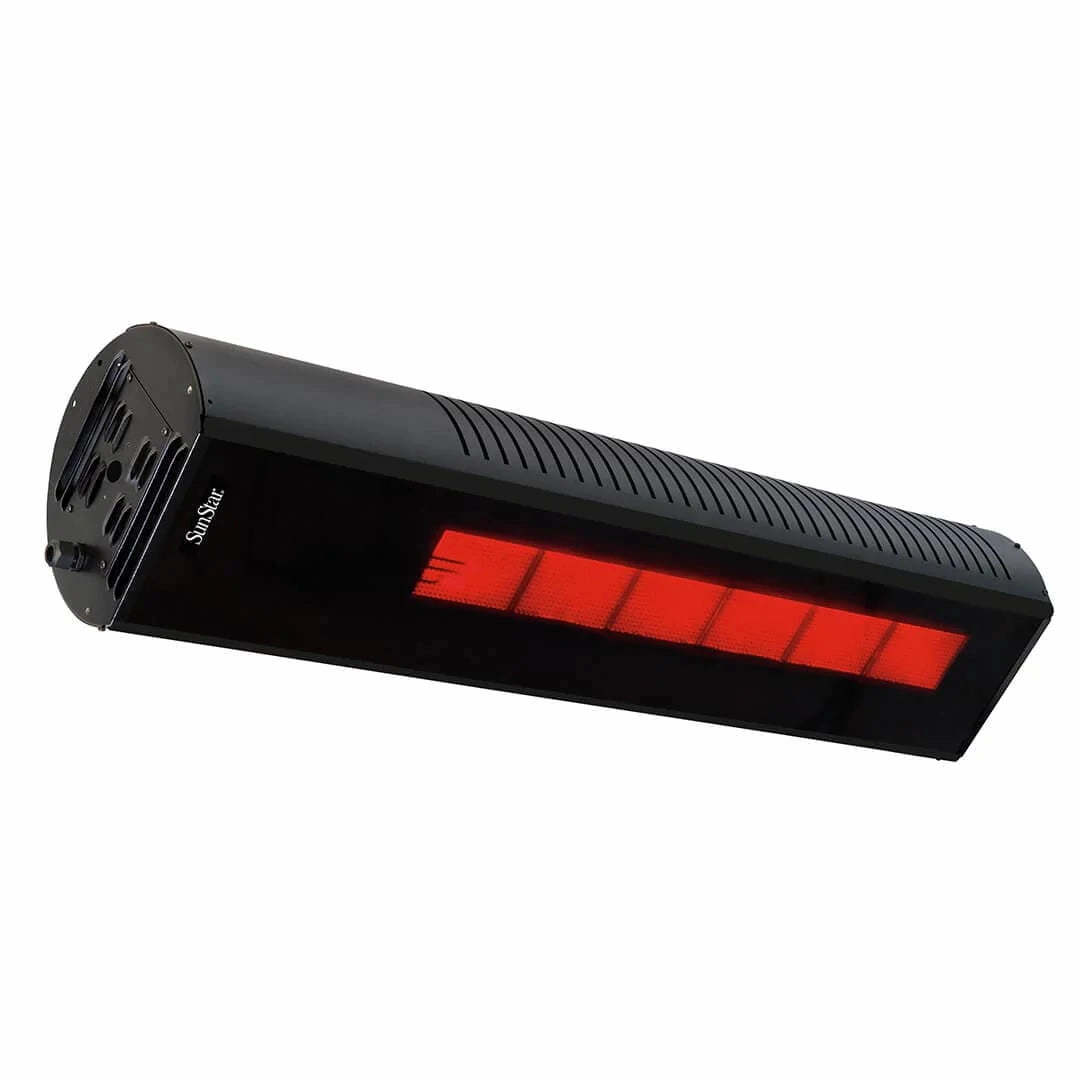 SunStar SGL Glass Series 48-inch 15 to 60 Angled Mounting Gas Infrared Heater - SGL1560