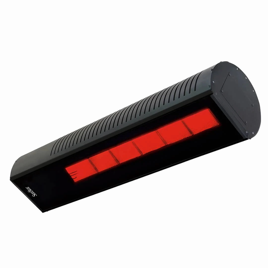 SunStar SGL Glass Series 48-inch 15 to 60 Angled Mounting Gas Infrared Heater - SGL1560