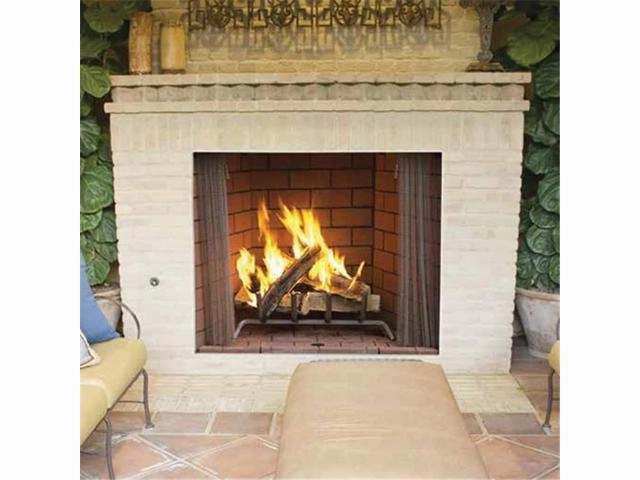 Superior 42" Traditional Wood Burning Outdoor Fireplace WRE4542W