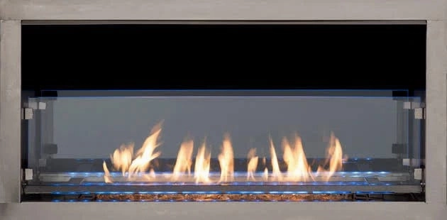 Superior 60" Contemporary Vent-Free Linear Outdoor Fireplace ODLVF60ZEN