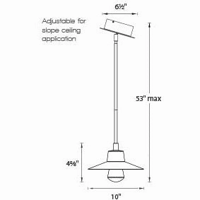 Suspense LED Outdoor Pendant