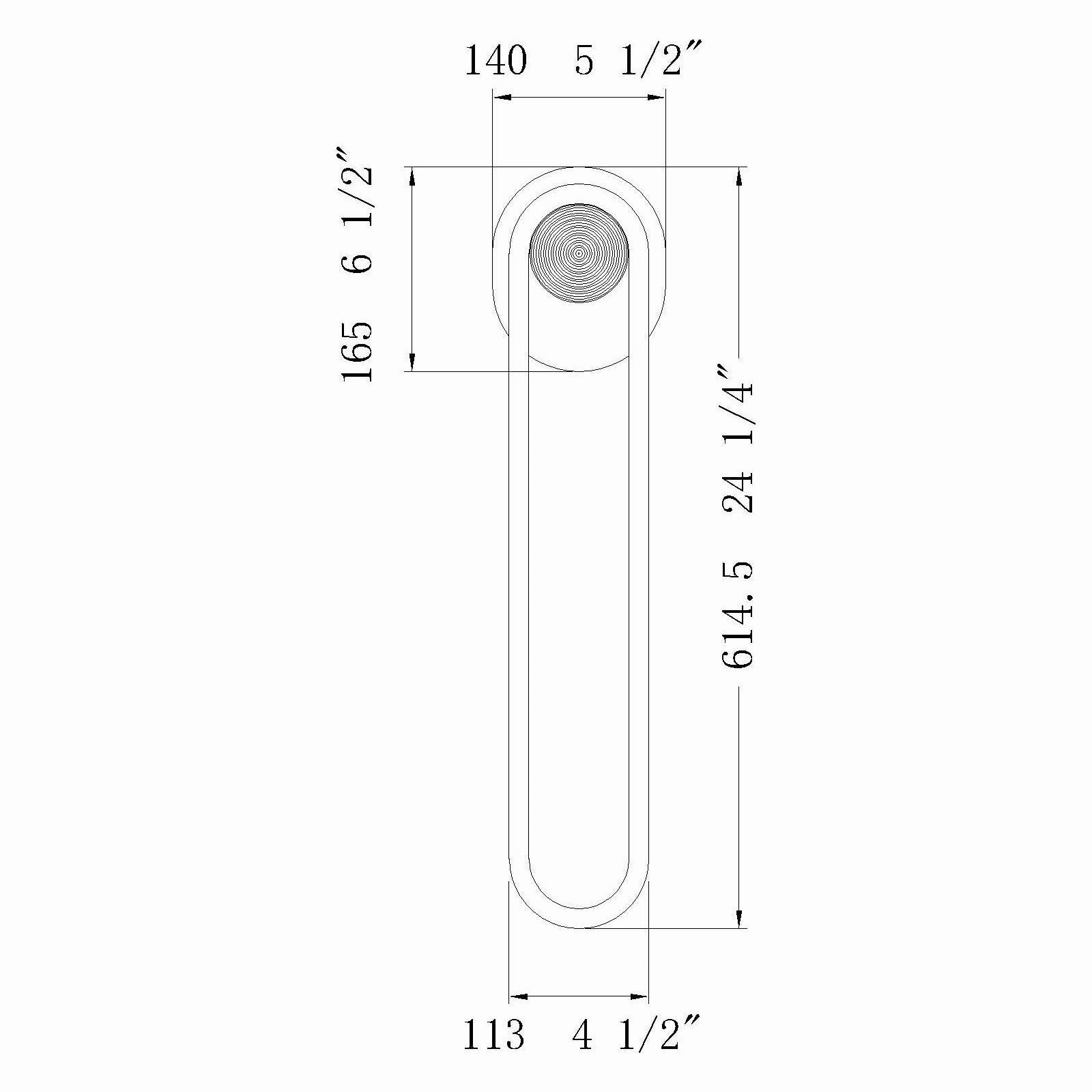 Swing 24" Outdoor Wall Mount