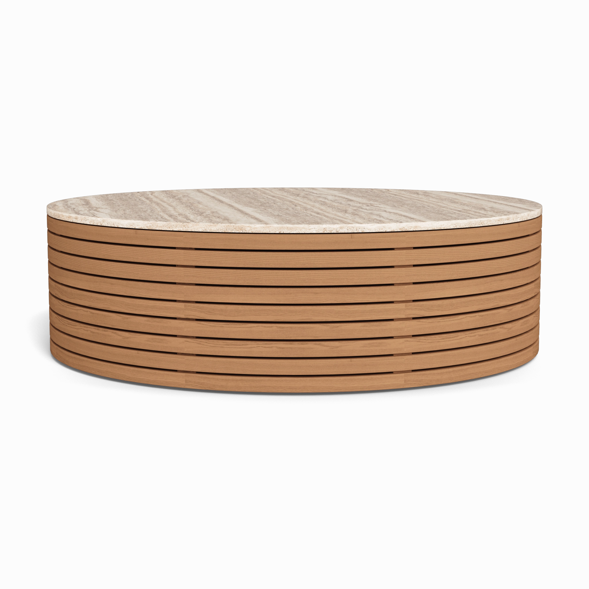 Tahiti Round Coffee Tableoutdoor coffee table for patio or lounge