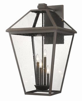Talbot Four Light Outdoor Wall Light Oil Rubbed BronzeOutdoor wall sconces with motion sensor