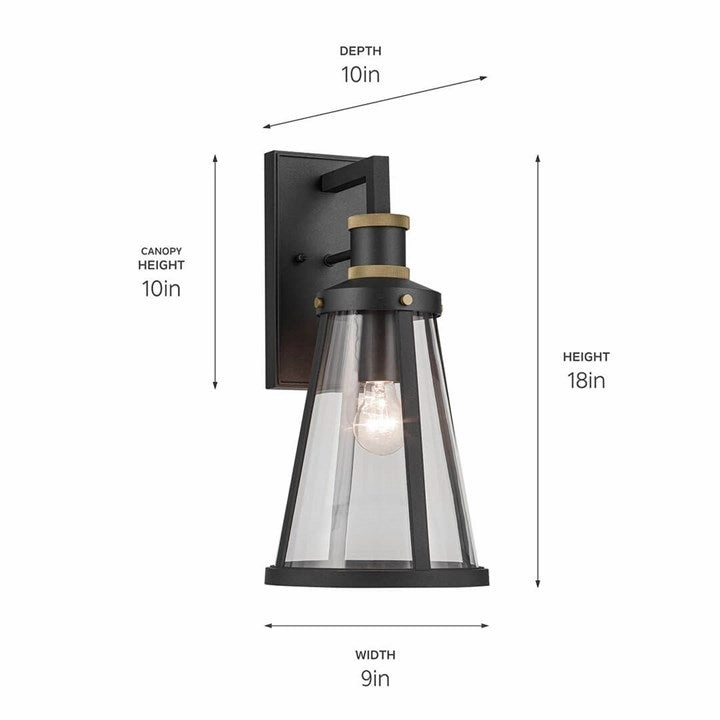 Talman 18" 1-Light Outdoor Wall Light