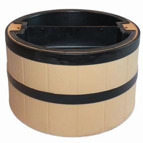 TankTop Covers Whiskey Barrel 31" Planter Septic Lid Enclosureoutdoor garden decorative ornaments